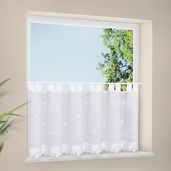 Gerster Scheibengardine "Hedda" Schlaufen 1 Stk. tlg. SB-Schlaufenbistro "H günstig online kaufen