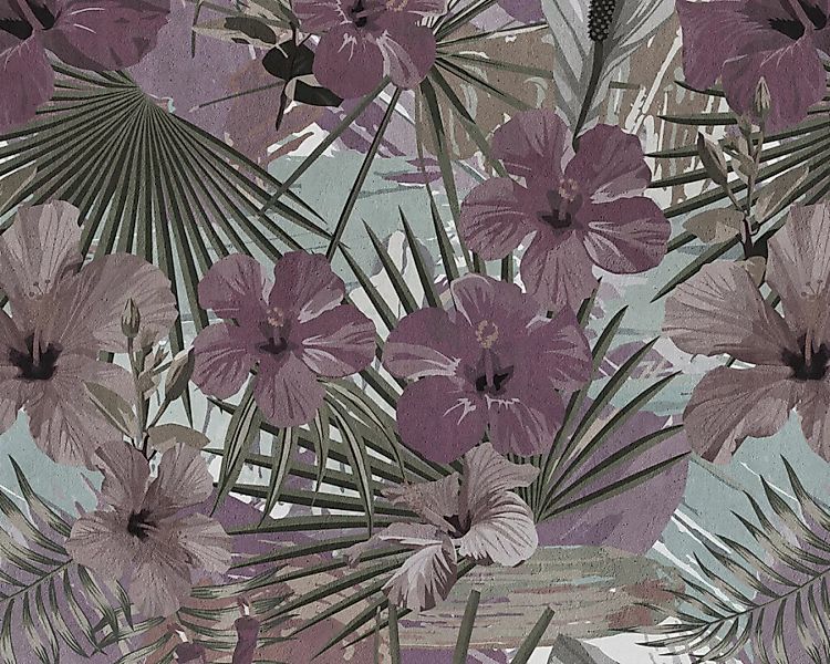 Fototapete "hibiscus 2" 4,00x2,70 m / Strukturvlies Klassik günstig online kaufen