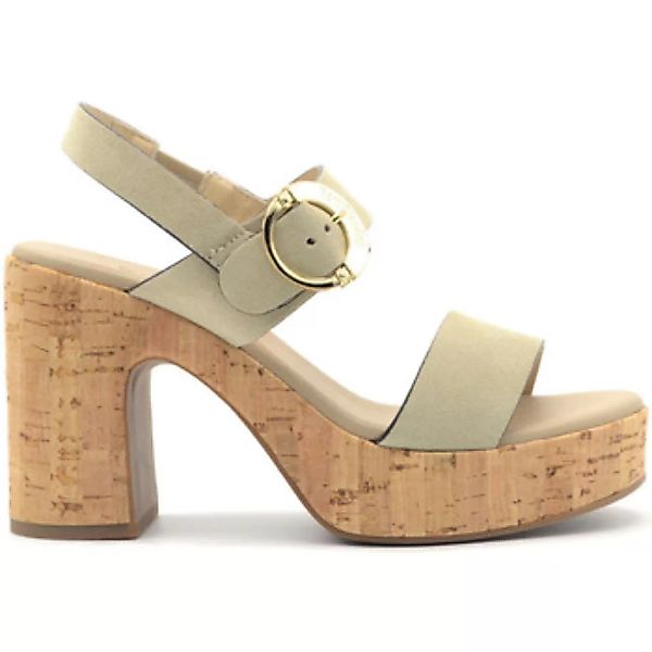 NeroGiardini  Sandalen sandalo in sughero con tacco günstig online kaufen