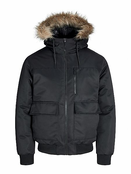 Jack & Jones Bomberjacke "JJCHARLIE DETACHABLE FAUX FUR BOMBER" mit Kapuze günstig online kaufen
