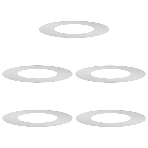 vidaXL Blumentopf Flache Baumringe 5 pcs günstig online kaufen