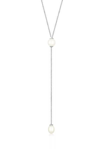 Elli Perlenkette "Y-Kette Süßwasserzuchtperle 925 Sterling Silber" günstig online kaufen
