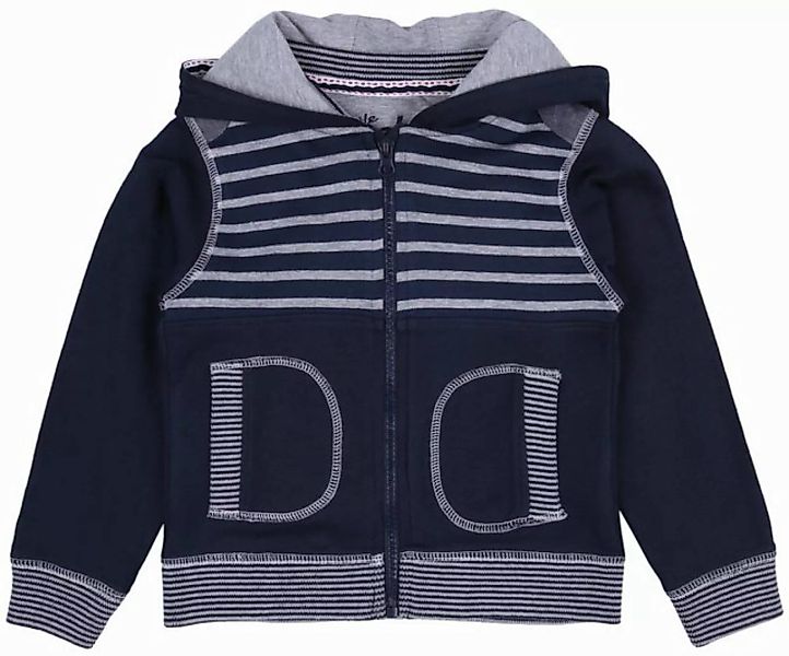 Sarcia.eu Kapuzensweatshirt Dunkelblau-graue Bluse mit Kapuze REBEL 18-24 M günstig online kaufen