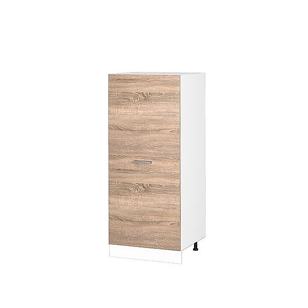 Vicco Hochschrank R-Line Küchenkommode Sonoma/Weiß 60 cm günstig online kaufen