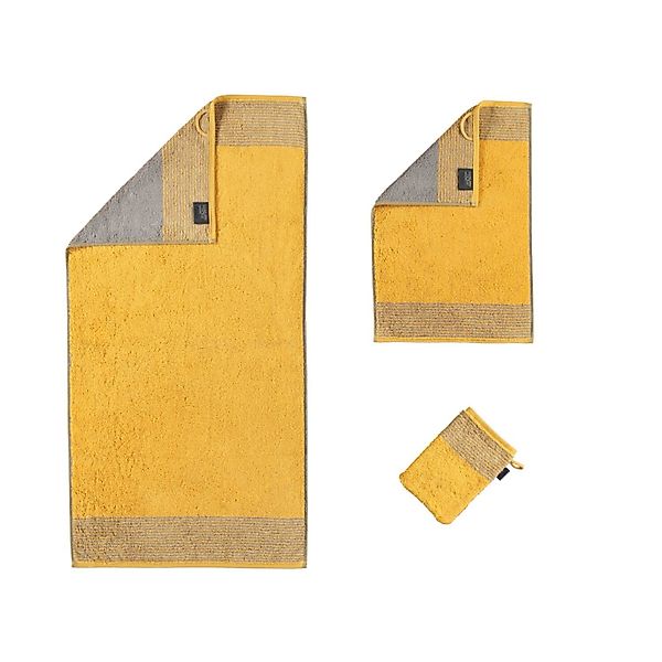 Cawö Handtuch Waschhandschuh Two-Tone 590 57 günstig online kaufen