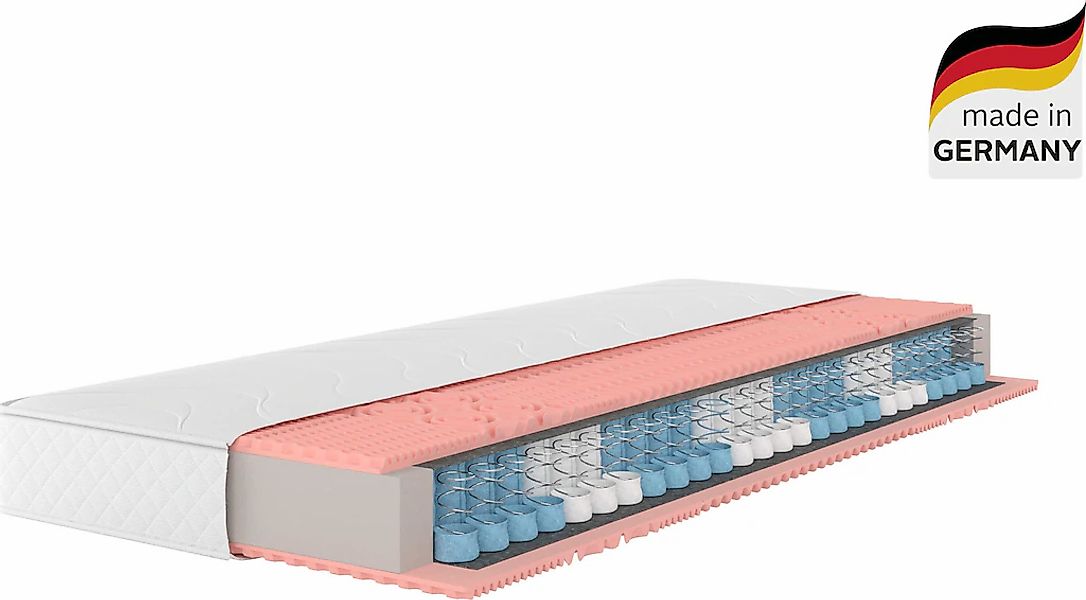 fan Taschenfederkernmatratze "Loona, 7 Zonen Matratze 90x200 cm, 140x200 cm günstig online kaufen