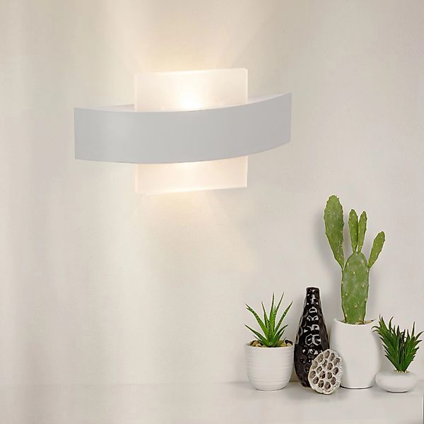 Brilliant Wandleuchte »Solution«, 2 flammig, Leuchtmittel LED-Modul   LED f günstig online kaufen
