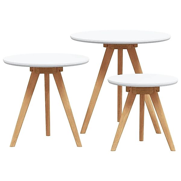 vidaXL Couchtisch Braun 50 x 50 x 46 cm Massivholz Walnuss 42009908 günstig online kaufen