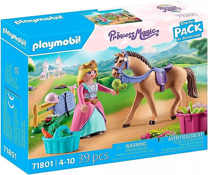 Playmobil® Prinzessin mit Pferd (71801), Playmobil Princess Magic Konstrukt günstig online kaufen