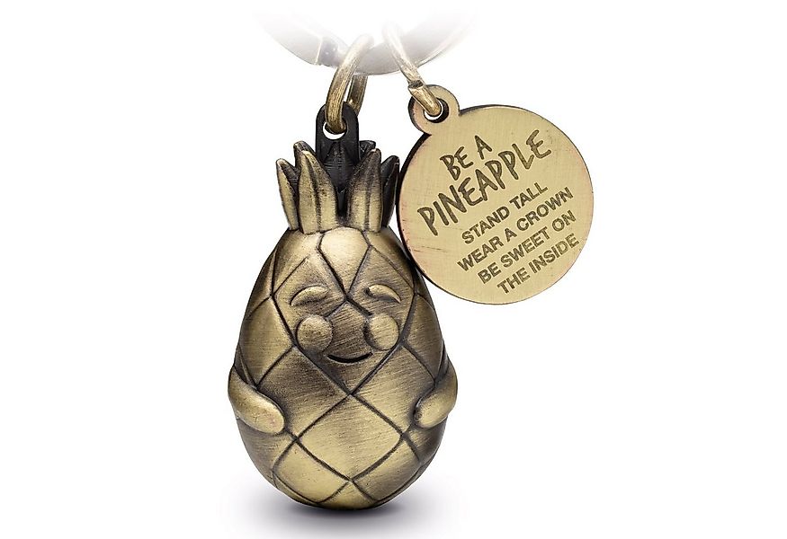 FABACH Schlüsselanhänger Ananas "Piny" mit Gravur - Be a Pineapple - Glücks günstig online kaufen