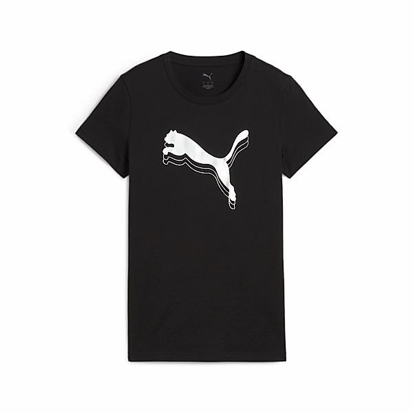 PUMA T-Shirt "ESS METALLIC TEE" Regular Fit, sportlicher Stil, Rundhalsauss günstig online kaufen