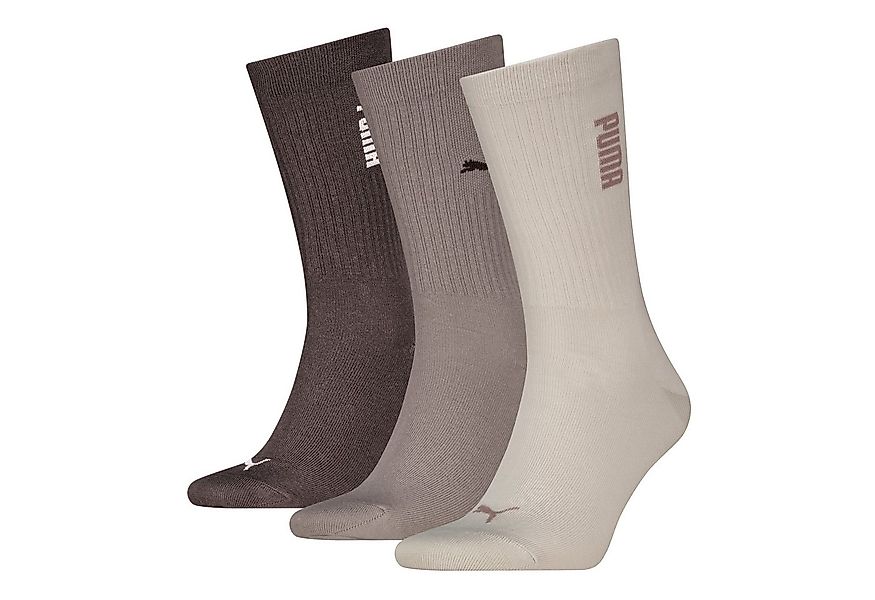 PUMA Socken PUMA UNISEX LOGO CREW SOCK (3-Paar) günstig online kaufen