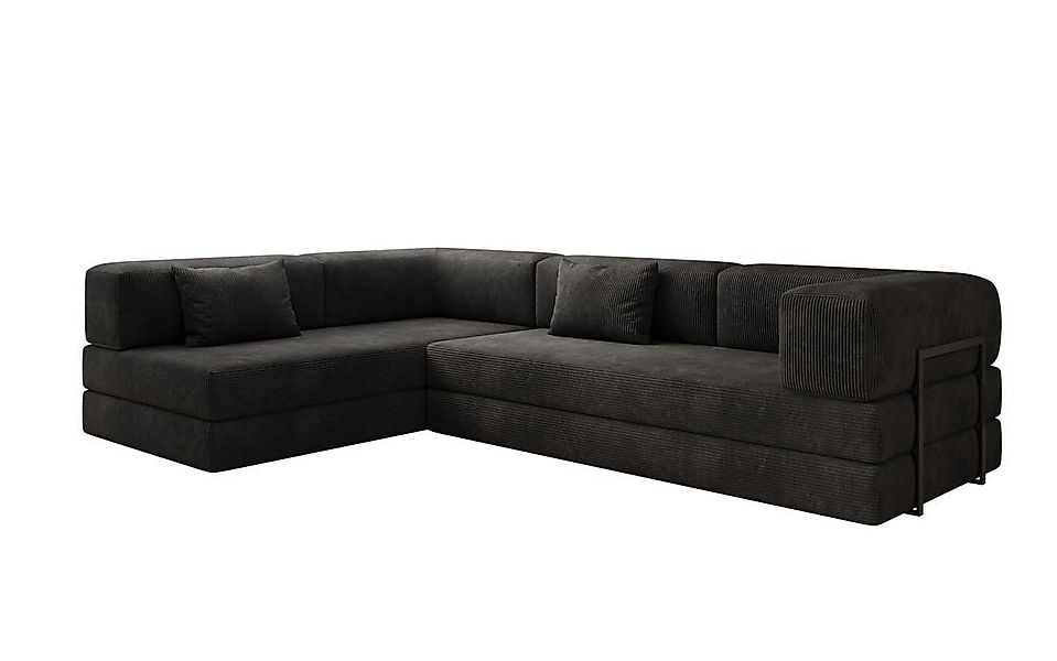 Luxusbetten24 Sofa Designer Sofa Lazy L, mit Aufklappfunktion und Cordbezug günstig online kaufen