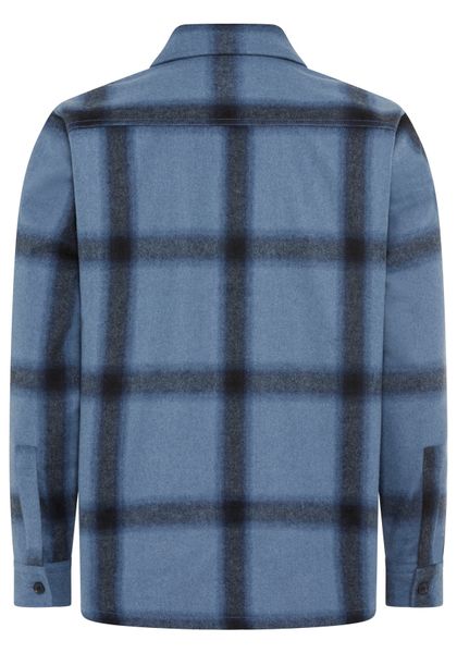 BOSS ORANGE Langarmhemd Locky melierte Wollmischung, günstig online kaufen