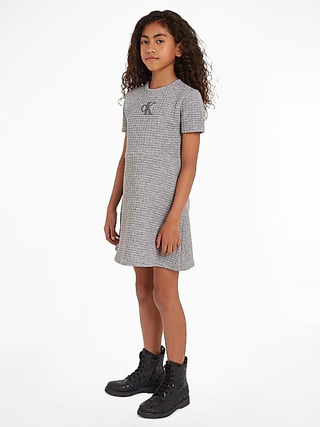 Calvin Klein Jeans Jerseykleid JACQUARD QUILTED günstig online kaufen
