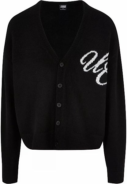 URBAN CLASSICS Rundhalspullover "Urban Classics Herren Initials Cardigan", günstig online kaufen