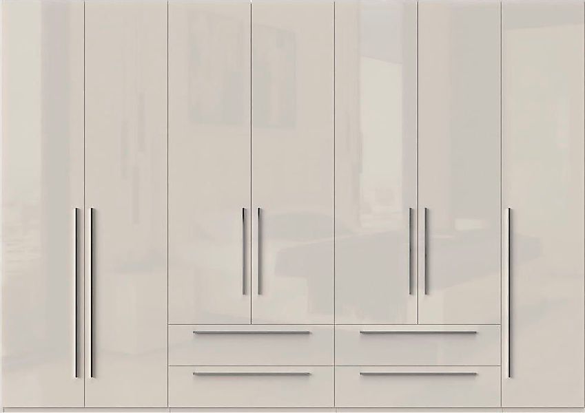 Places of Style Kleiderschrank "Piano, UV lackiert, hochglänzend in beige o günstig online kaufen