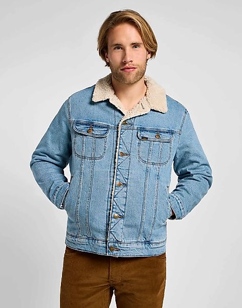 Lee Jeansjacke "SHERPA JACKET", mit Knopfleiste günstig online kaufen