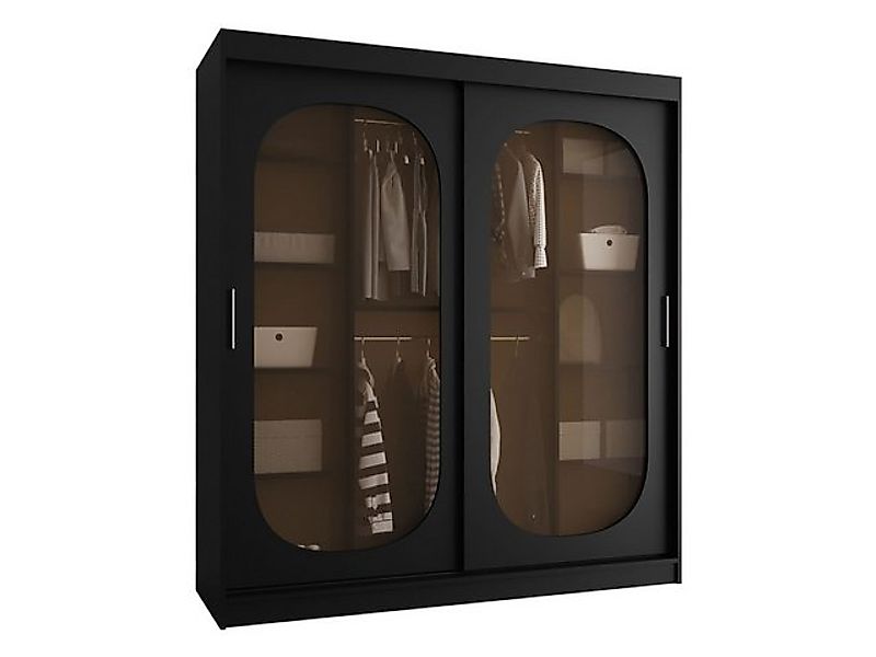 MIRJAN24 Kleiderschrank Bahrajn 180 (mit zwei Schiebetüren) 180x62x200 cm, günstig online kaufen