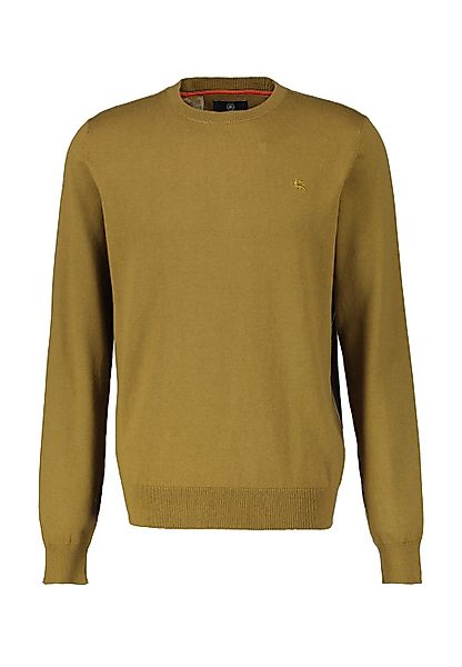 LERROS Strickpullover "LERROS Lässiger Flachstrickpullover" günstig online kaufen