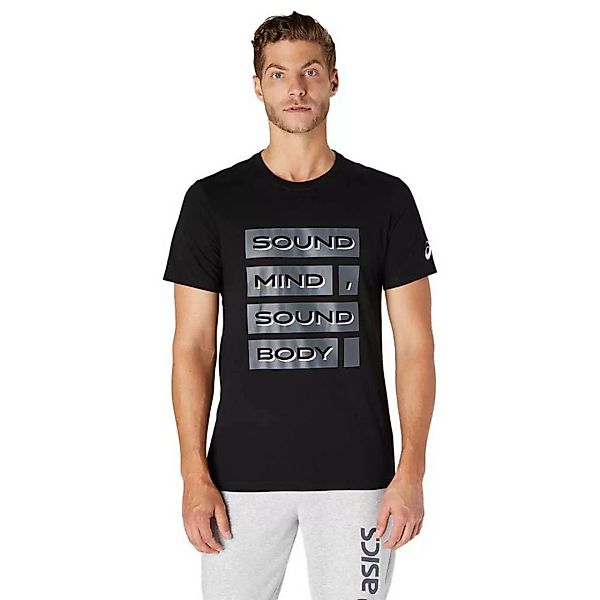 Asics Sound Mind Sound Body Graphic Iii Kurzarm T-shirt XL Performance Blac günstig online kaufen