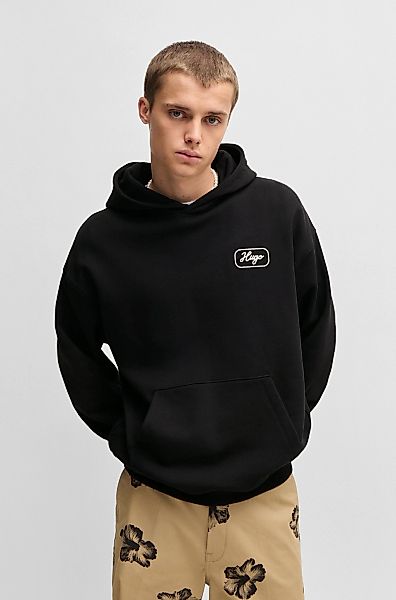 HUGO Blue Kapuzensweatshirt "Nualo", mit großem Logodruck hinten günstig online kaufen