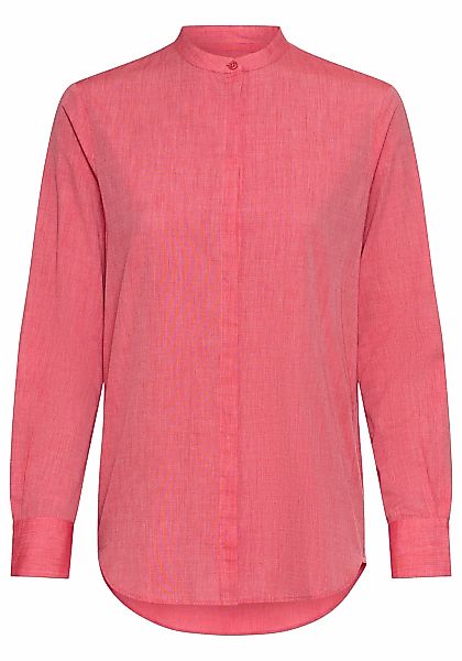 BOSS ORANGE Klassische Bluse "C Befelize 21" Chambray Qualität, Stehkragen günstig online kaufen
