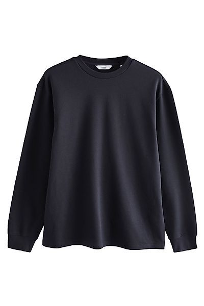 Next Langarmshirt Geripptes langärmeliges strukturiertes T-Shirt günstig online kaufen