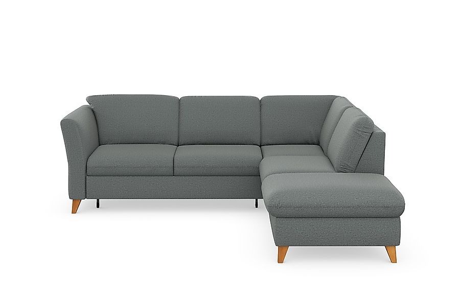 Home affaire Ecksofa "Trelleborg L-Form" Federkern-Polsterung, wahlweise mi günstig online kaufen