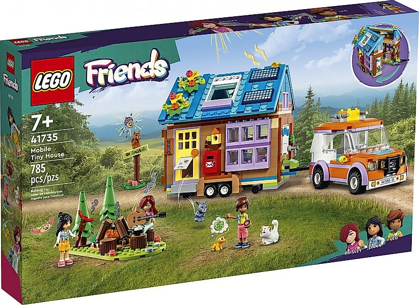 LEGO® LEGO® Friends 41735 Mobiles Haus Konstruktionsspielsteine, (785 St) günstig online kaufen