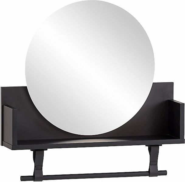 welltime Wandregal "Ella, Breite 59 cm", Kleiderstange aus Kunststoff, Schl günstig online kaufen