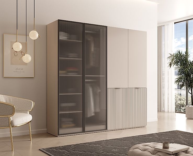 MOEBLO Drehtürenschrank MIINEWRA FLUTES 200 (Elegantes günstig online kaufen