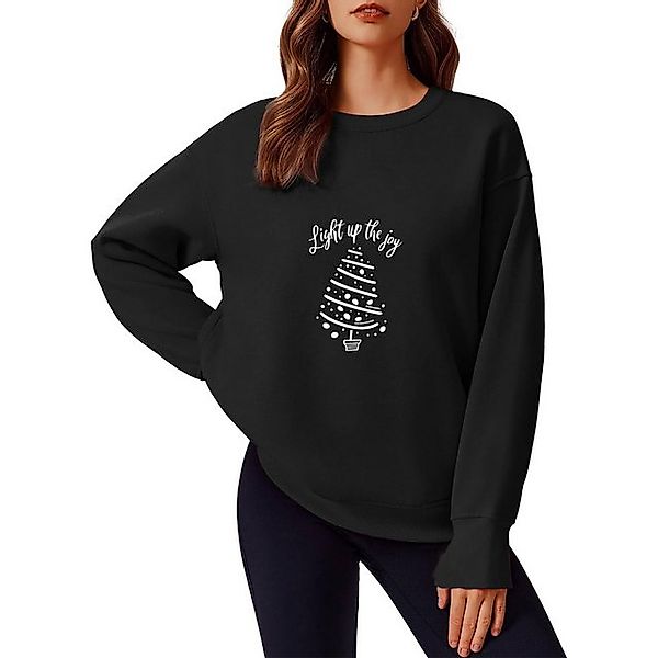 MC Star Weihnachtssweatshirt Weihnachtsbaum-Sweatshirt für Damen, lustiges günstig online kaufen