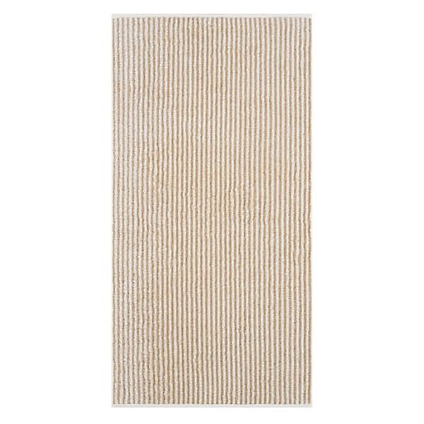 Cawö Handtücher Luxury Home Two-Tone Stripe 480 - Farbe: natur - 36 - Dusch günstig online kaufen