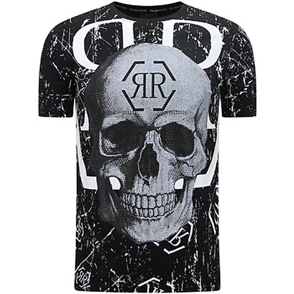 Enos  T-Shirt Totenkopf Strass günstig online kaufen