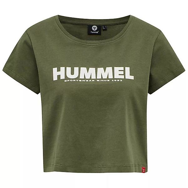 Hummel Legacy Cropped Kurzärmeliges T-shirt XS Beetle günstig online kaufen