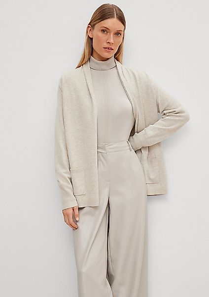 comma Cardigan Strickjacke Jacke aus Viskosemix günstig online kaufen
