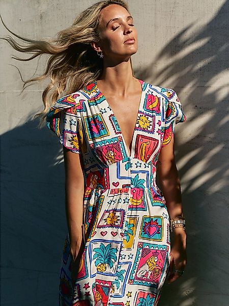 ANNIS Fashion & Accessoires Maxikleid "FIESTA SOL" v. Jaase (1-tlg) NEU, Vi günstig online kaufen