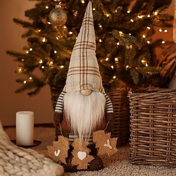 Online-Fuchs Dekofigur süßer Weihnachtswichtel mit großer günstig online kaufen