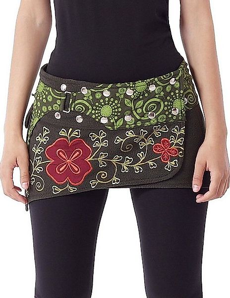 PUREWONDER Wickelrock Nierenwärmer mit Druckknöpfen sk22 günstig online kaufen