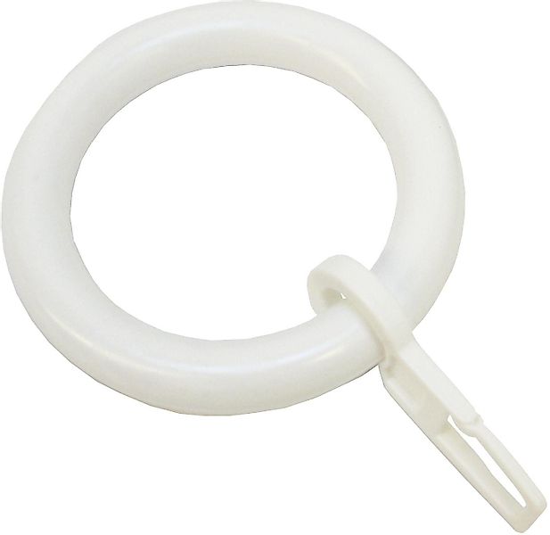 GARDINIA Gardinenring Kunststoff mit Faltenlegehaken, Gardinen, günstig online kaufen