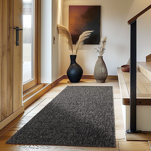 Carpettex Schlingenteppich Unicolor - Einfarbig, Läufer, günstig online kaufen
