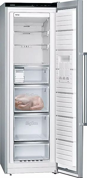 SIEMENS Gefrierschrank iQ500 »GS36NAIEP«, 186 cm hoch, 60 cm breit günstig online kaufen