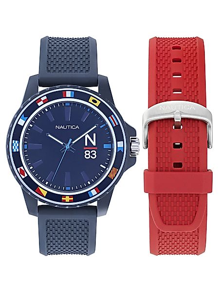 NAUTICA Quarzuhr FINN WORLD, (1-tlg), analoge günstig online kaufen
