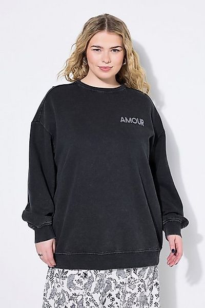 Studio Untold Sweatshirt Sweatshirt oversized AMOUR Vintage Look günstig online kaufen