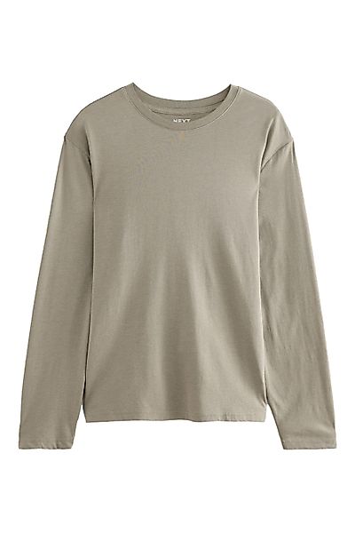 Next Langarmshirt Rundhalsshirt – Regular Fit günstig online kaufen