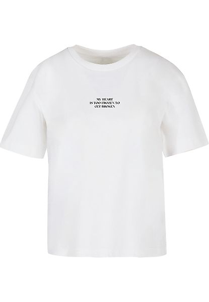 Miss Tee T-Shirt "Miss Tee Damen Too Frozen Tee", (1 tlg.) günstig online kaufen