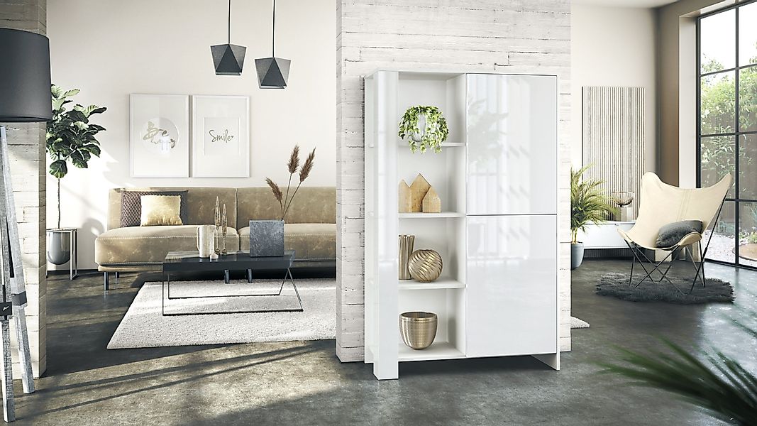 Vladon Highboard Canto (Highboard, mit 2 günstig online kaufen