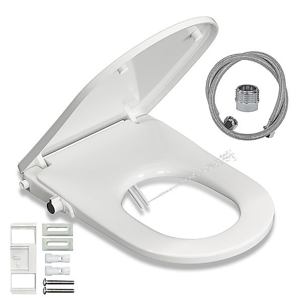 HOROW Dusch-WC-Sitz Toilettendeckel mit Bidet, Absenkautomatik, günstig online kaufen
