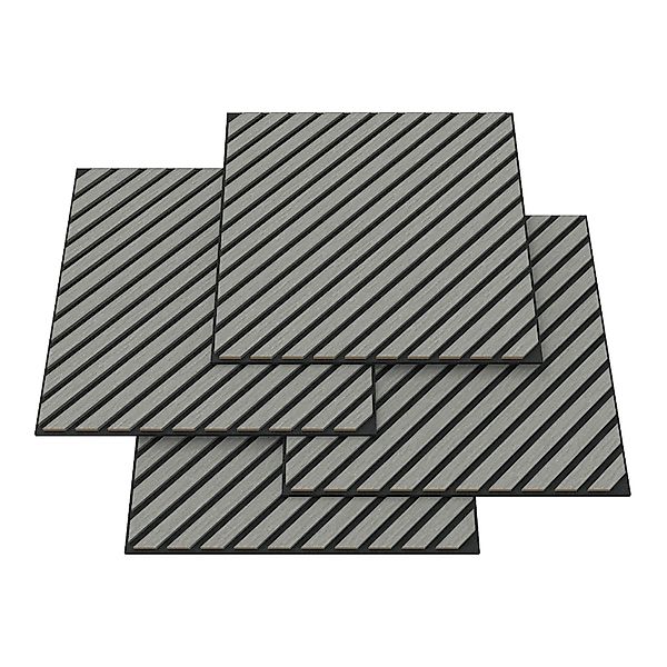neu.holz 3D Wandpaneel, BxL: 60x60 cm, günstig online kaufen